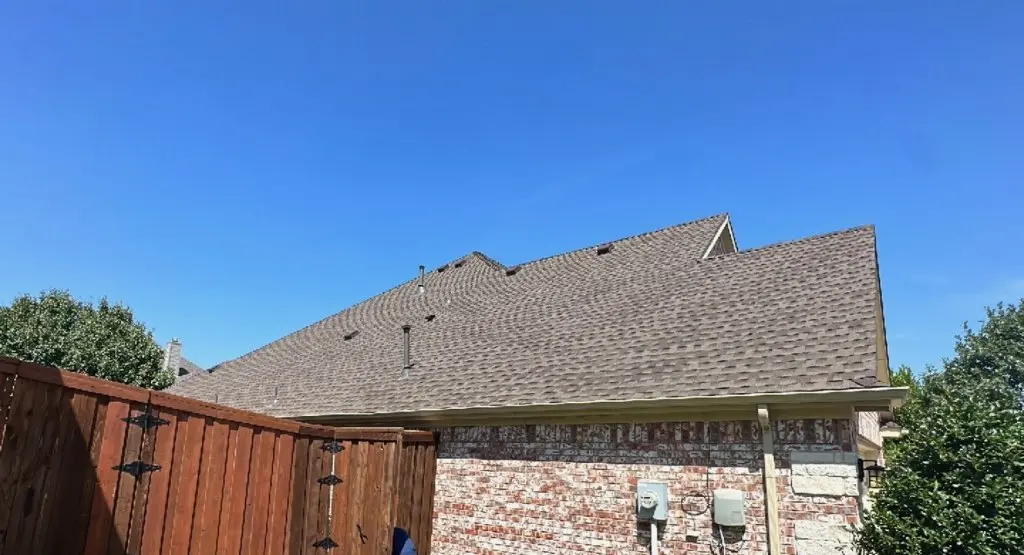 Completed roof replacement project in Buffalo Grove